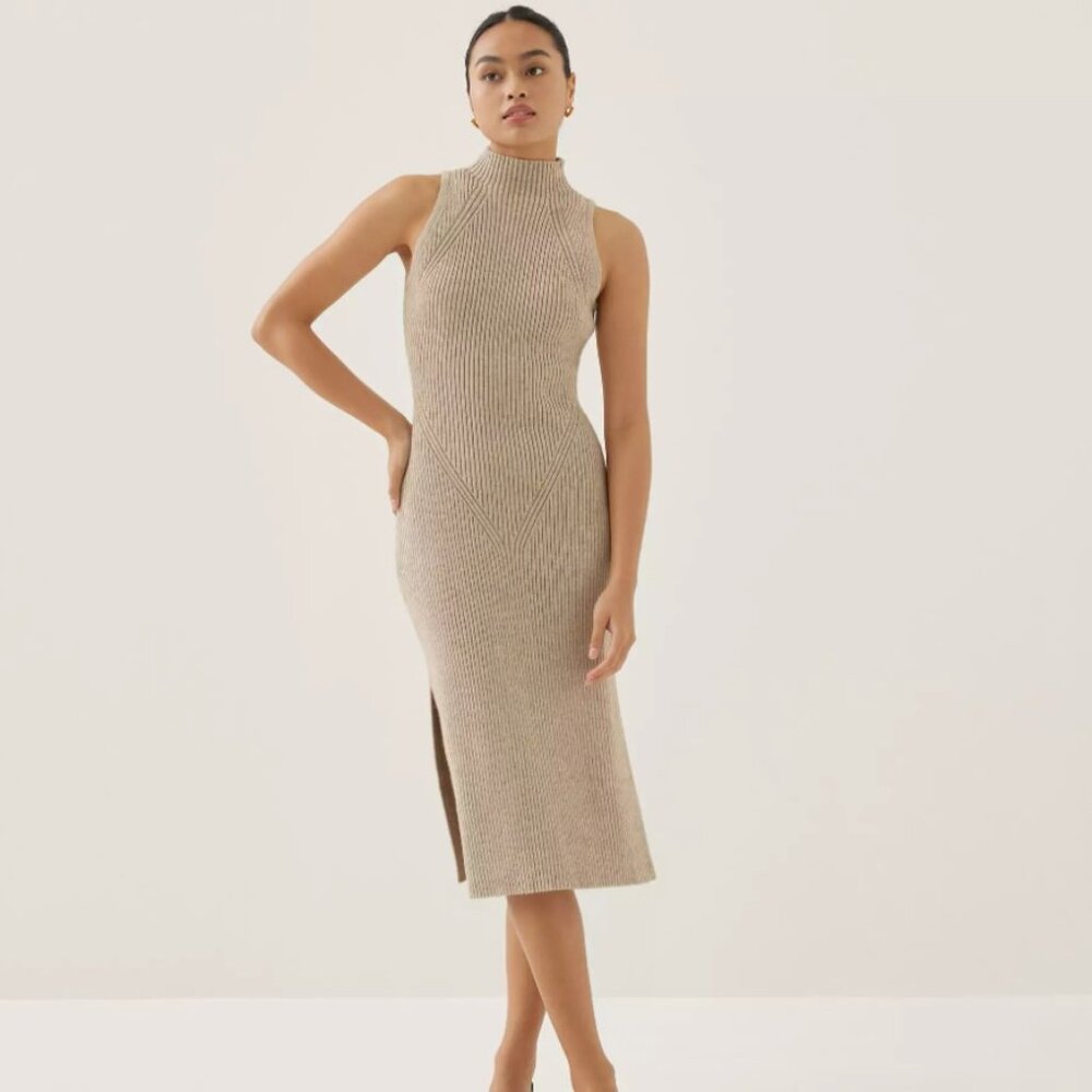 Katrin Turtleneck Midi Dress - Picture 2 of 8